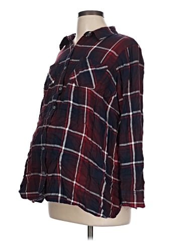 Isabel Maternity Long Sleeve Blouse (view 1)