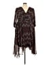 Chaps 100% Polyester Brown Cocktail Dress Size 20 - photo 1