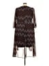 Chaps 100% Polyester Brown Cocktail Dress Size 20 - photo 2