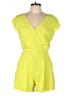 GB 100% Polyester Solid Yellow Romper Size 11 - photo 1