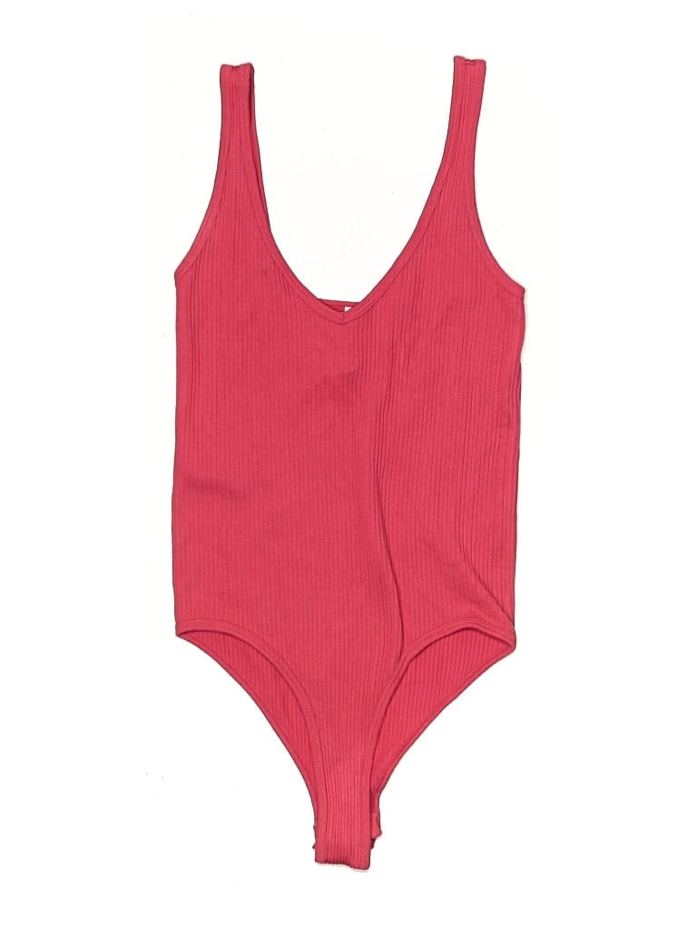 Pre-owned Aura Bodysuit In Red