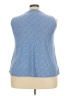 Amana Blue Sleeveless Blouse Size 3X - photo 2