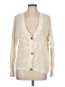 Sanctuary 100% Cotton Ivory Cardigan Size L (estimated) - photo 1
