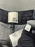 Iris & Ink Chevron-herringbone Black Jeans Size 26 waist - photo 7