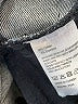 Iris & Ink Chevron-herringbone Black Jeans Size 26 waist - photo 8