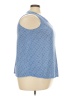 Amana Blue Sleeveless Blouse Size 3X - photo 4