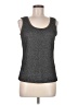 Alfani Gray Sleeveless Top Size M - photo 1