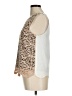 Sugar Lips 100% Polyester Tan Sleeveless Blouse Size M - photo 5