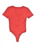 Privacy Please Red Bodysuit Size S - photo 2