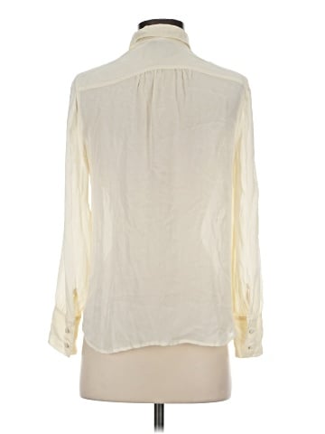 J.Crew Long Sleeve Silk Top (view 2)