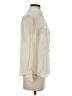J.Crew 100% Silk Ivory Long Sleeve Silk Top Size 4 - photo 4