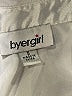 Byer Girl 100% Polyester Metallic Silver White Long Sleeve Blouse Size 5 - photo 3