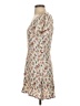 Auguste 100% Rayon Floral Ivory Casual Dress Size 2 - photo 5