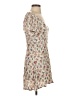 Auguste 100% Rayon Floral Ivory Casual Dress Size 2 - photo 4