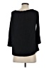 Crosby Black 3/4 Sleeve Blouse Size S - photo 2