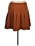 Shein Curve Solid Brown Casual Skirt Size 16 Plus (2) - photo 1