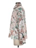 Shein Floral Pink Long Sleeve Blouse Size 4 - photo 5