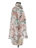 Shein Floral Pink Long Sleeve Blouse Size 4 - photo 4
