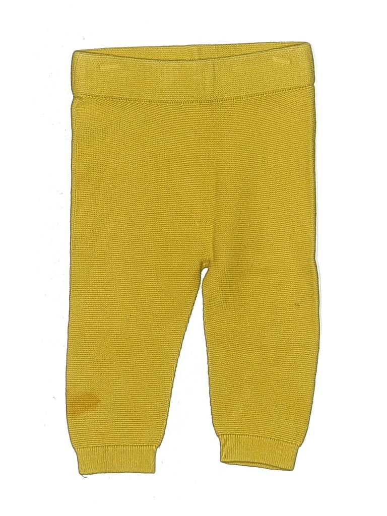 Pre-owned Hanna Andersson Kids' Casual Pants In Yellow