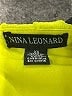 Nina Leonard 100% Polyester Yellow Cocktail Dress Size XS - photo 6