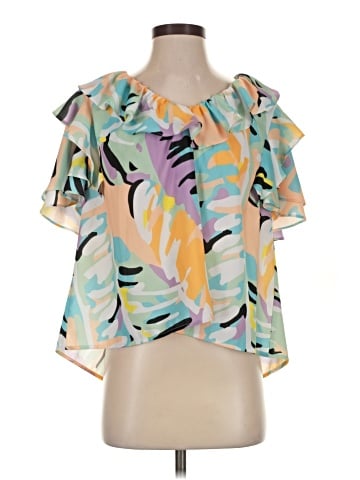 Crosby Short Sleeve Blouse (view 1)