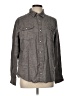 BKE 100% Cotton Tweed Gray Long Sleeve Button-Down Shirt Size L - photo 1