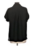 Shein 100% Polyester Solid Black Short Sleeve Blouse Size L - photo 2