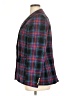 J.Crew Plaid Blue Wool Blazer Size 14 - photo 5
