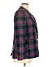 J.Crew Plaid Blue Wool Blazer Size 14 - photo 4