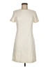Theory Solid Ivory Casual Dress Size 6 - photo 1