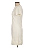 Theory Solid Ivory Casual Dress Size 6 - photo 5