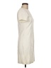 Theory Solid Ivory Casual Dress Size 6 - photo 4
