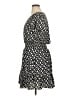 MICHAEL Michael Kors 100% Polyester Print Black Casual Dress Size XL - photo 5