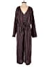 Universal Thread Stripes Burgundy Jumpsuit Size S - photo 1