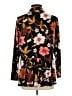 Susan Graver Floral Black Long Sleeve Blouse Size L (petite) - photo 2