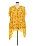 Torrid Yellow Short Sleeve Blouse Size 5X Plus (5) - photo 1