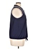 Winona Blue Sleeveless Button-Down Shirt Size XL - photo 4