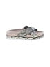 Sam Edelman Animal Print Gray Black Sandals Size 8 - photo 1