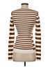 Unsubscribed Brown Long Sleeve Top Size S - photo 2
