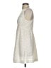 J Valdi Metallic Ivory Cocktail Dress Size S (estimated) - photo 5
