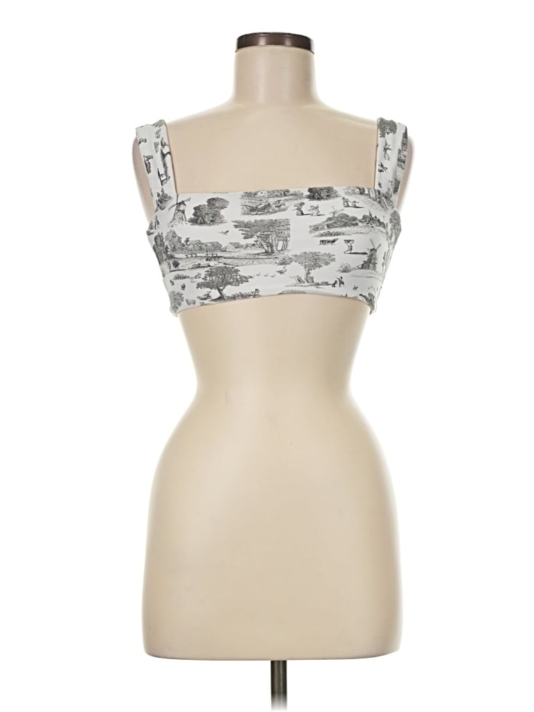 Pre-owned Weworewhat Sports Bra In White