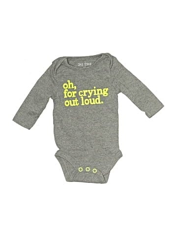 Okie Dokie Long Sleeve Onesie (view 1)