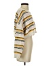 Debut Stripes Yellow Pullover Sweater Size S - photo 4