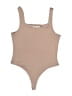 Dress Forum Tan Bodysuit Size L - photo 1