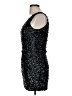 Amber Blue 100% Polyester Stars Black Cocktail Dress Size M - photo 5