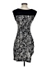 BCBGMAXAZRIA Graphic Gray Cocktail Dress Size S - photo 2