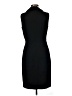 Donna Ricco Solid Black Cocktail Dress Size 8 - photo 2