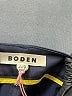 Boden 100% Polyester Black Blue Dress Pants Size 16 - photo 3