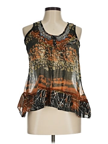 Solitaire Sleeveless Blouse (view 1)