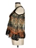 Solitaire 100% Polyester Brown Sleeveless Blouse Size M - photo 5
